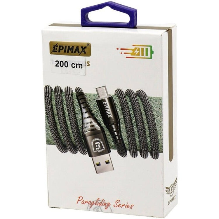 ;ابل شارژ دومتری USB به لایتنینگ اپیمکس مدل Epimax EC-15
